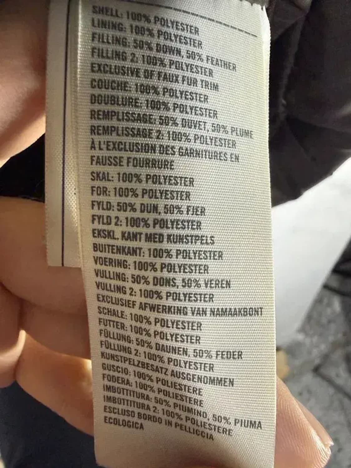 A2711  아베크롬비 브라운 패딩 [ SIZE:XS  ] 상품이미지7