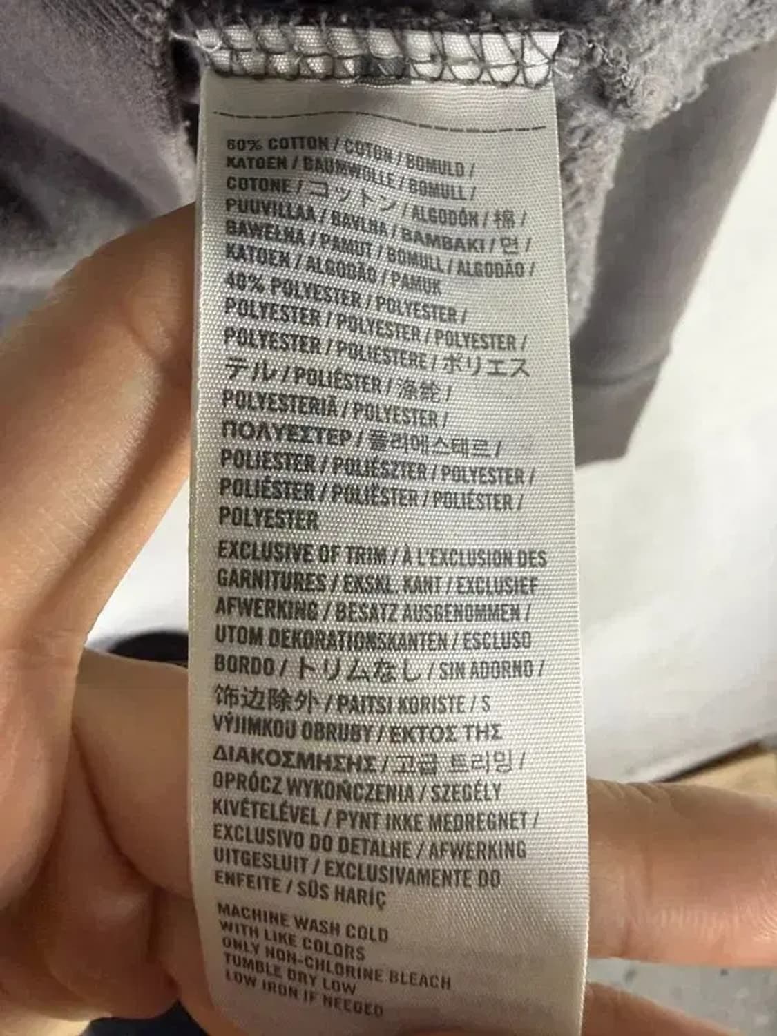 A2717 홀리스터 그레이 후드티 [ SIZE: L ] 상품이미지7