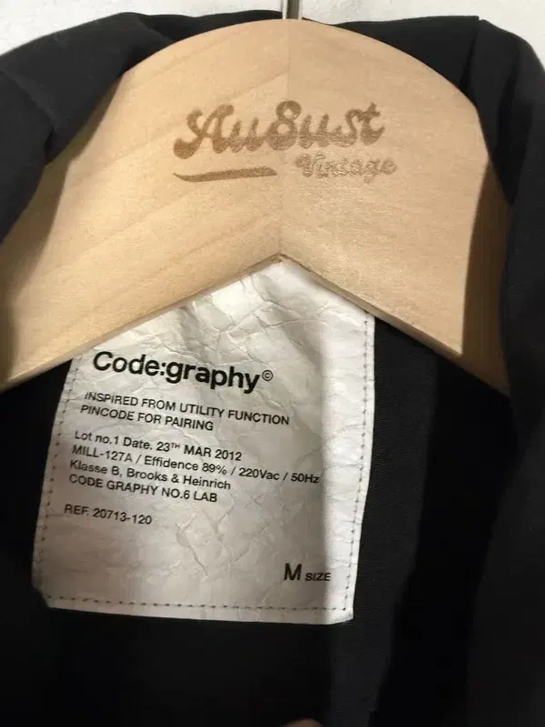 A2718 [ CGP ] 코드그라피 패딩 [ SIZE: M ] 상품이미지5