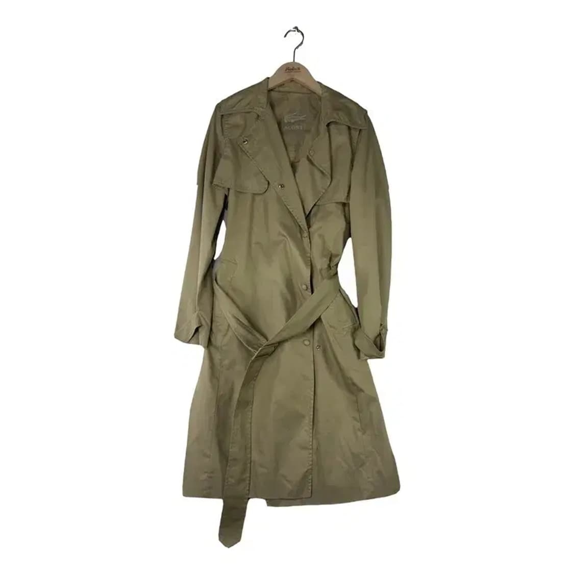 A2735 [ LACOSTE ] 라코스테 트렌치 코트 SIZE: 34 상품이미지1