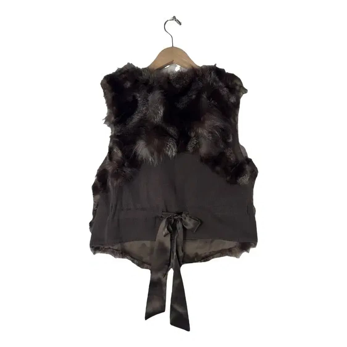 A2758 [ VISITINNEWYORK ]  여우털조끼 165 상품이미지2