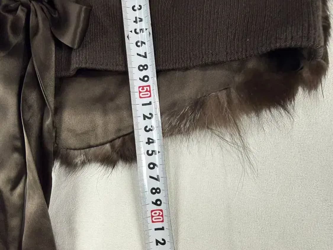 A2758 [ VISITINNEWYORK ]  여우털조끼 165 상품이미지3