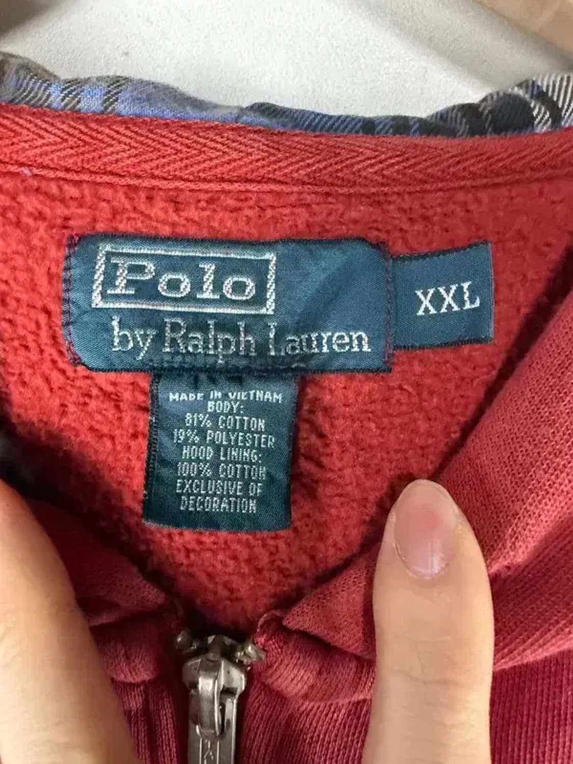 A2769 폴로 후드 집업 XXL 상품이미지6