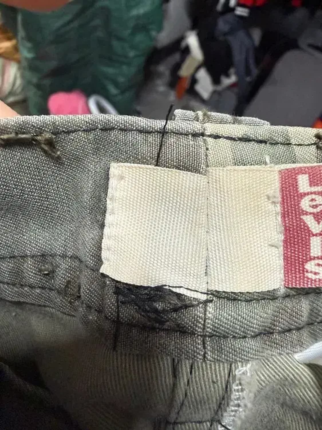 A2803 리바이스 카모 카고 바지 W31 상품이미지5