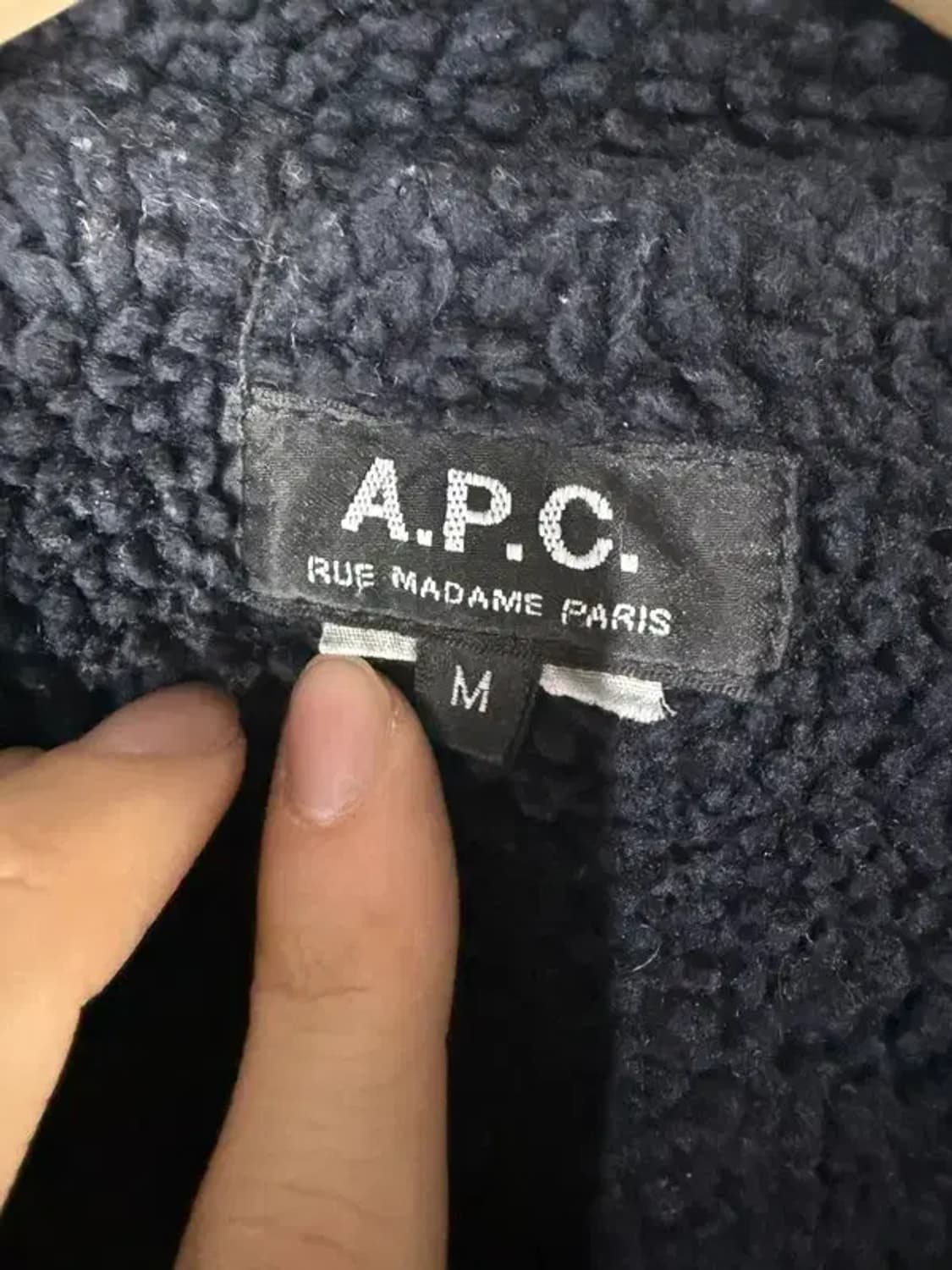 A2767 [ A.P.C. ] 아페쎄 쉐르파 자켓 M 상품이미지6