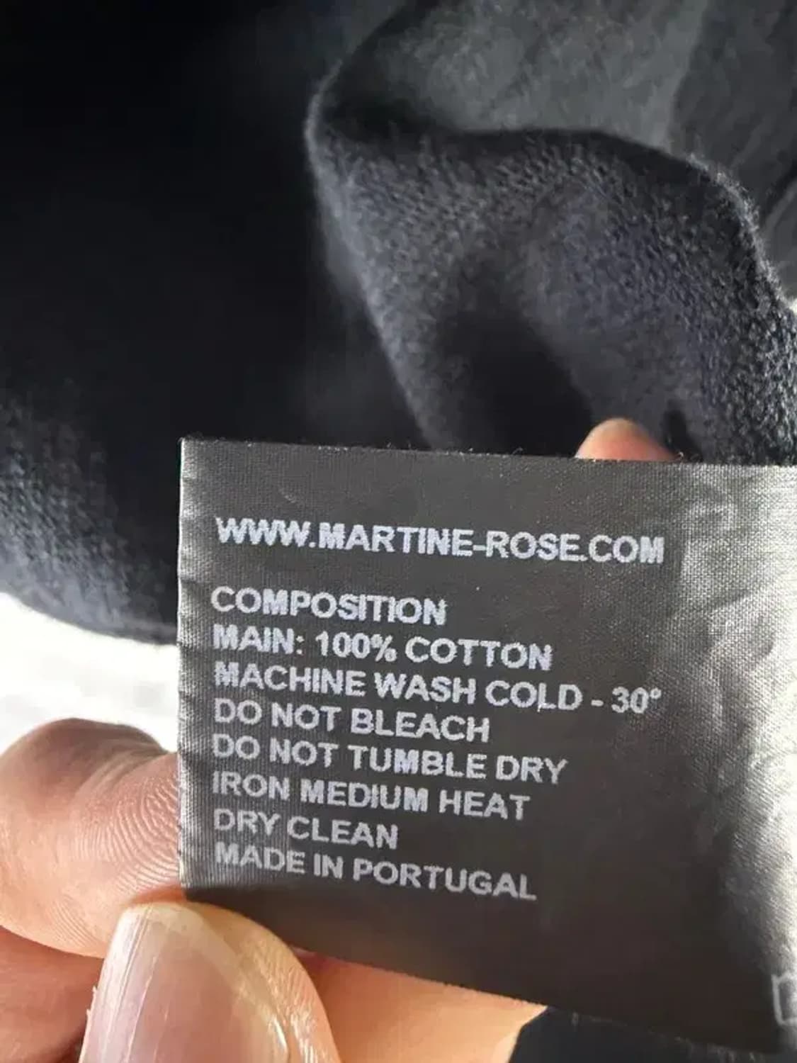 A2795 [ MARTINE ROSE ] 마틴 로즈 맨투맨 S 상품이미지8