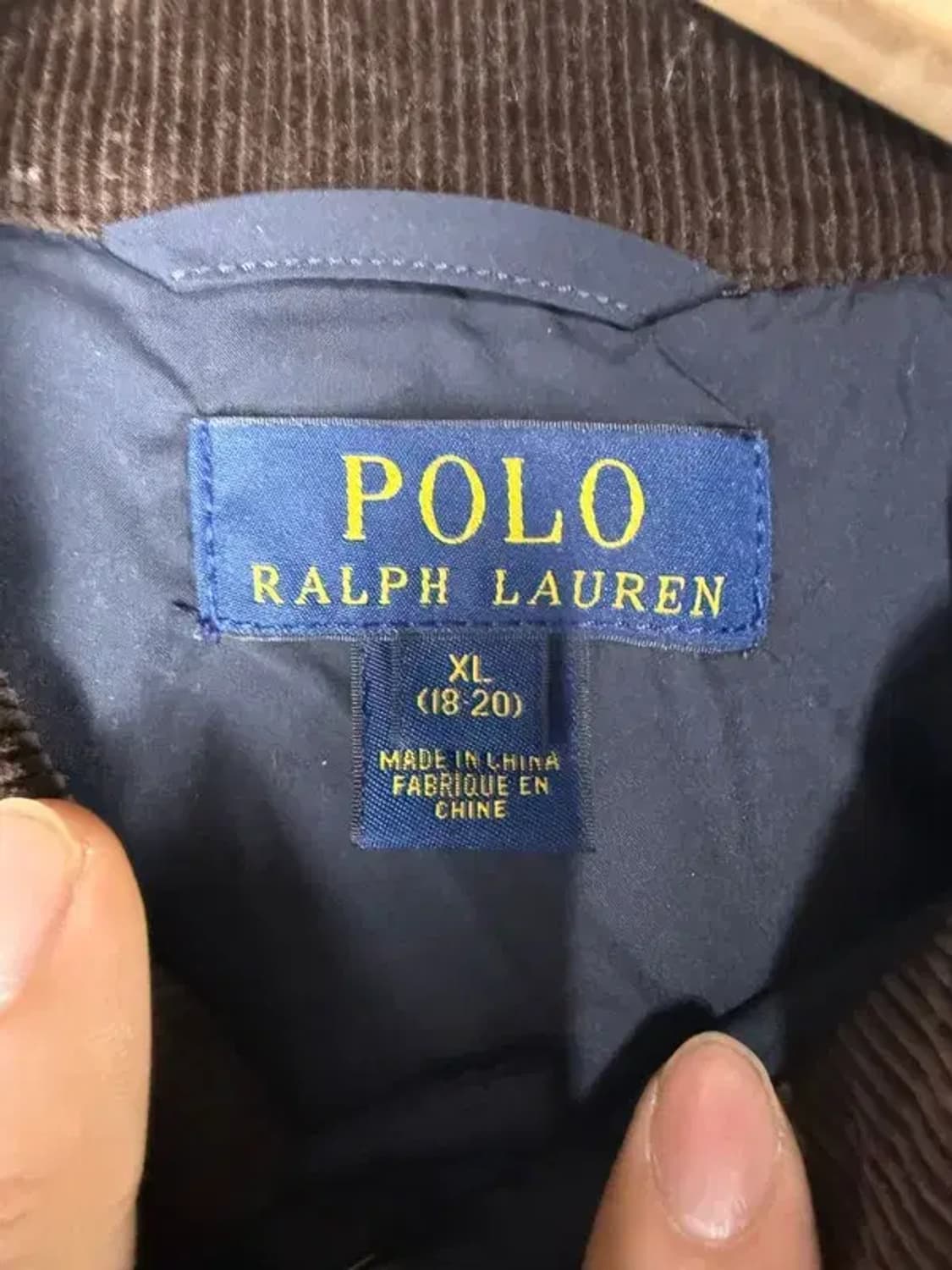 A2768 폴로 퀄팅 자켓 18-20 상품이미지5