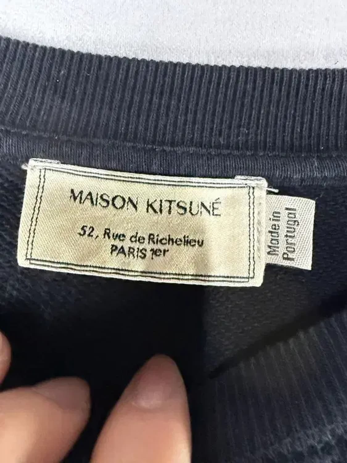 A2829 14SS 메종키츠네 맨투맨 M 상품이미지5