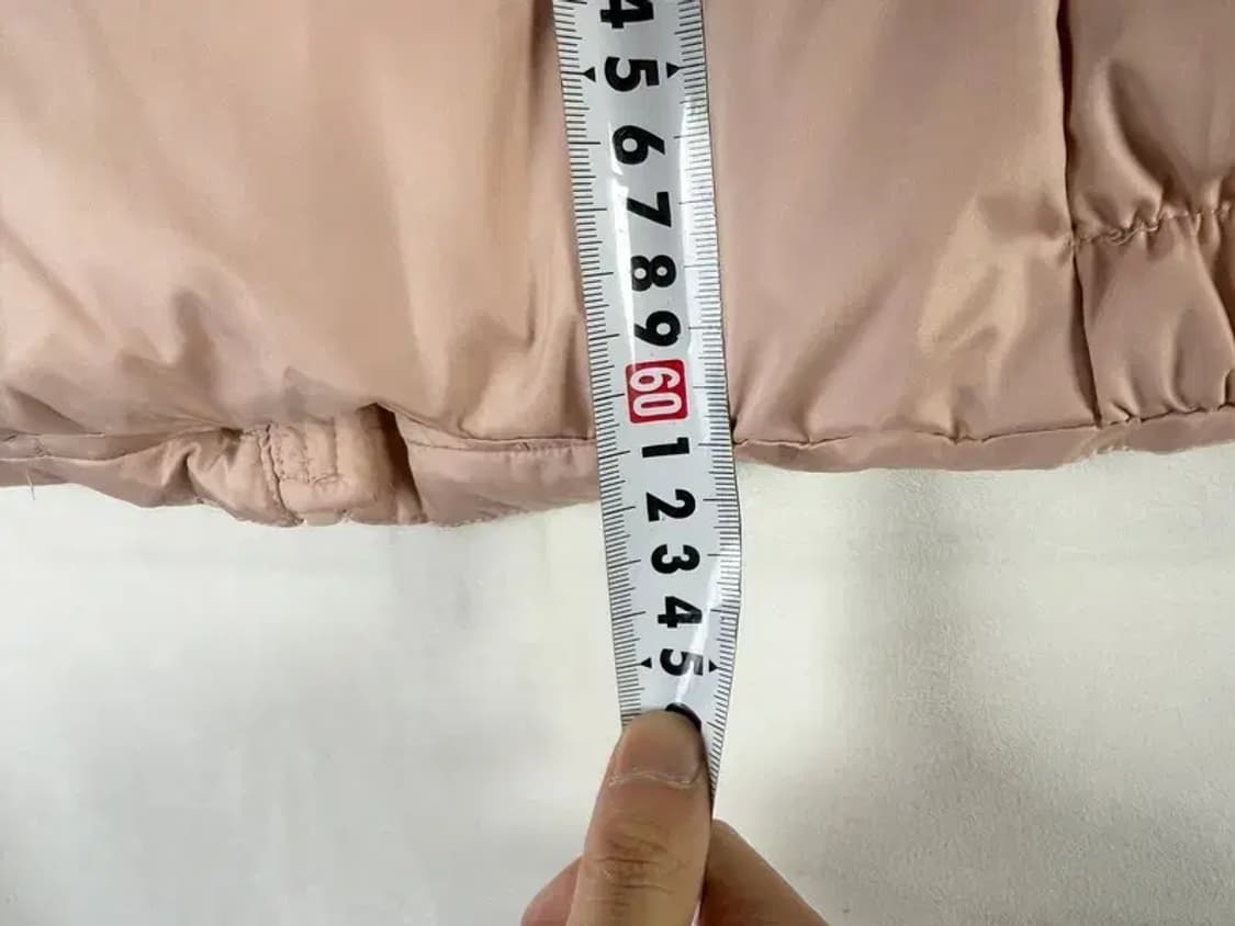 A2837 미쏘 오리털 패딩 조끼 L 상품이미지3