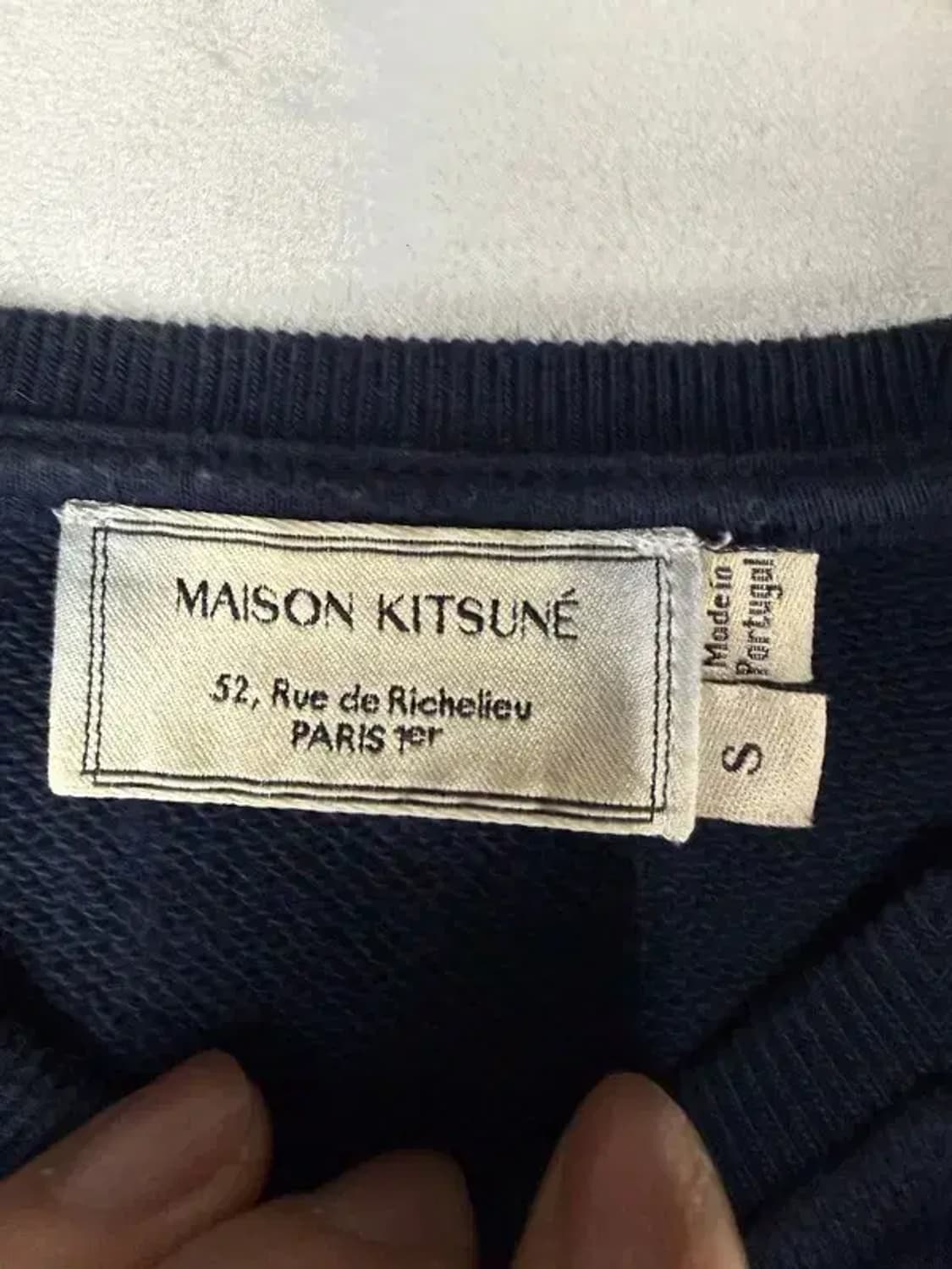 A2847  15FW 메종키츠네 맨투맨 S 상품이미지5