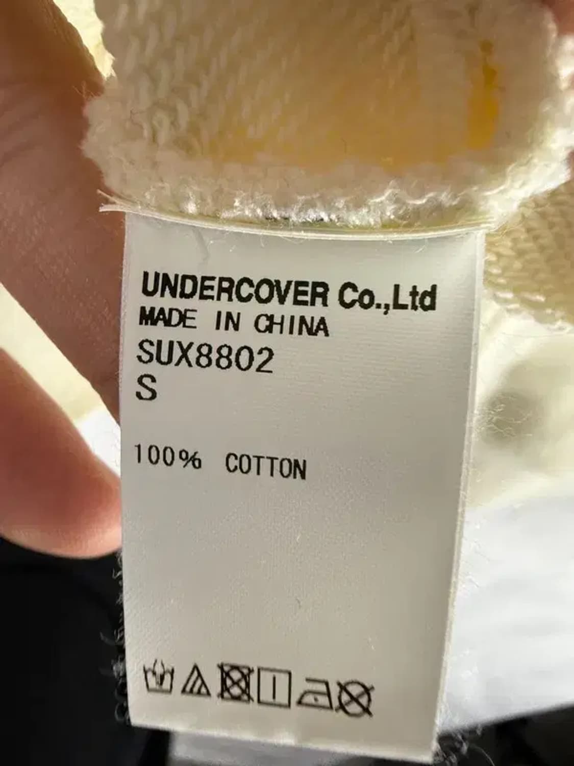 A2857 19FW SUE 언더커버 맨투맨 S 상품이미지7