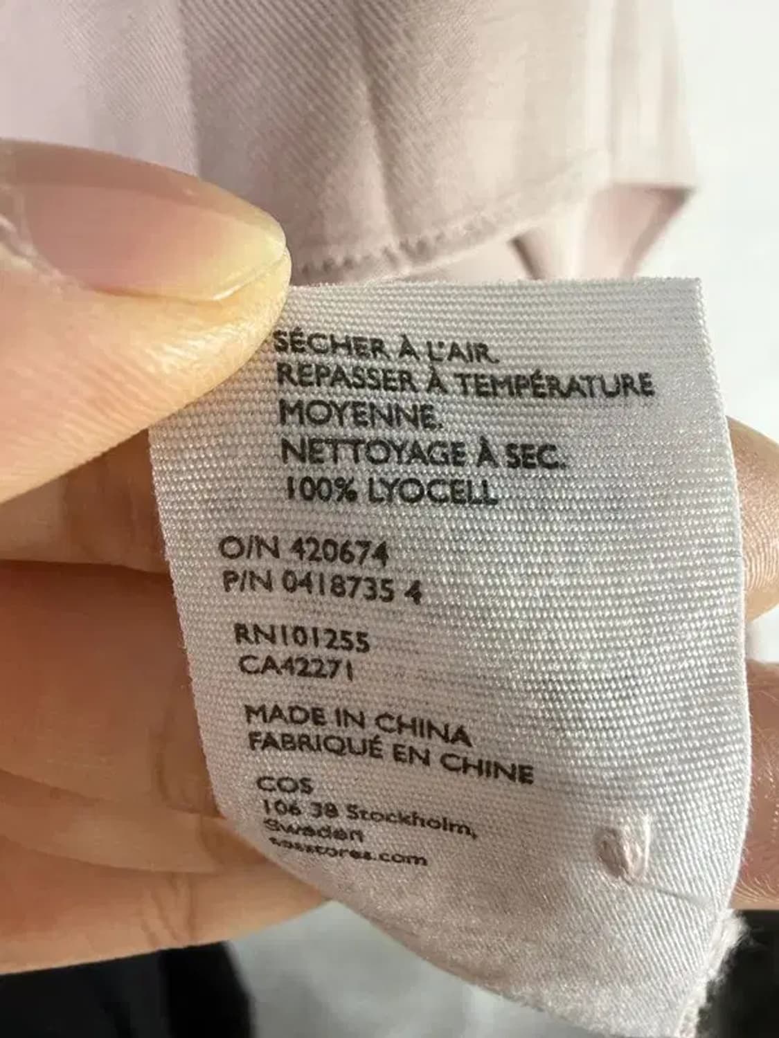 A2860 [COS] 코스 블라우스 2 상품이미지7