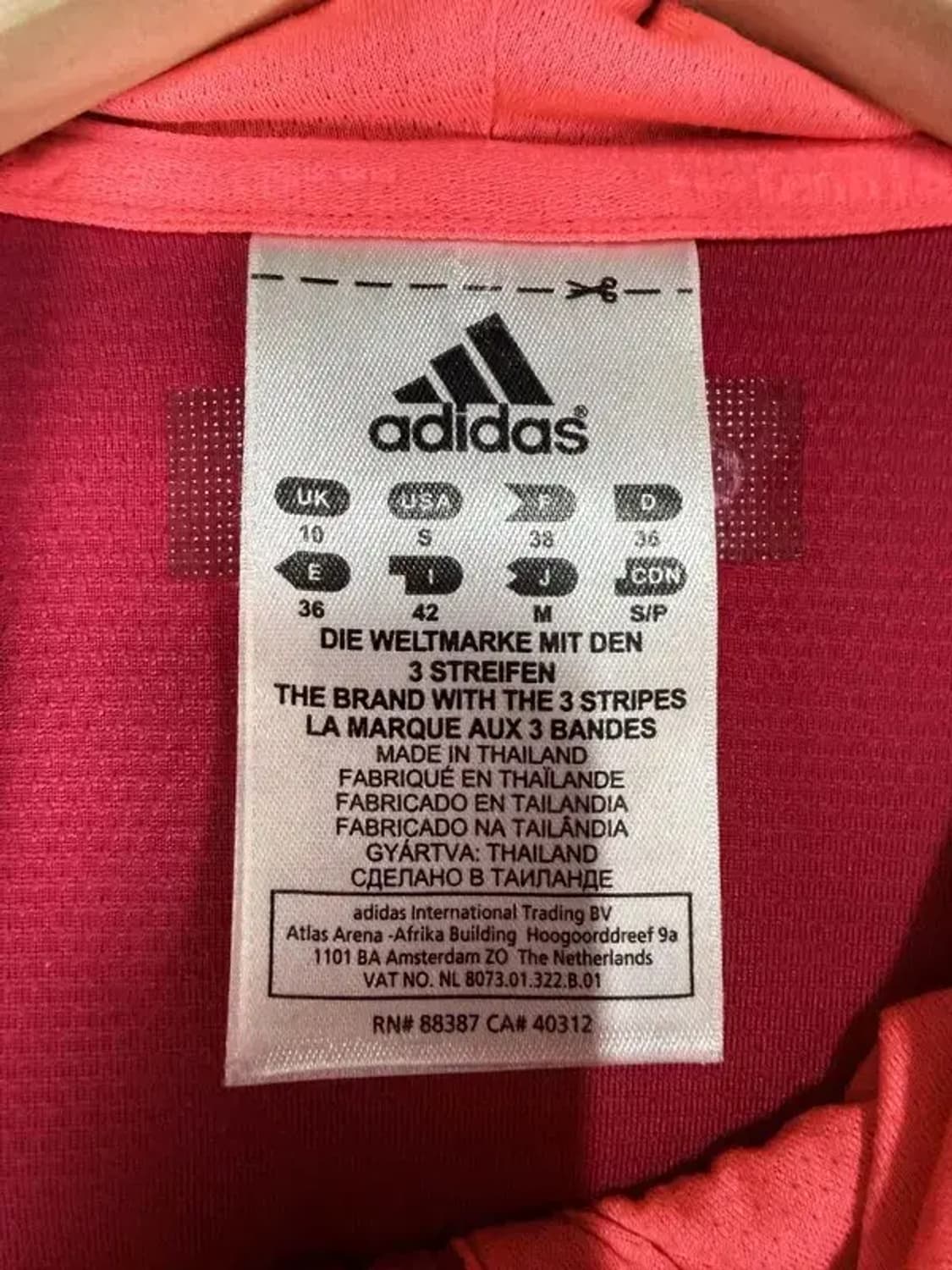 A2863 [ADIDAS] 아디다스 후드 반집업 M 상품이미지5