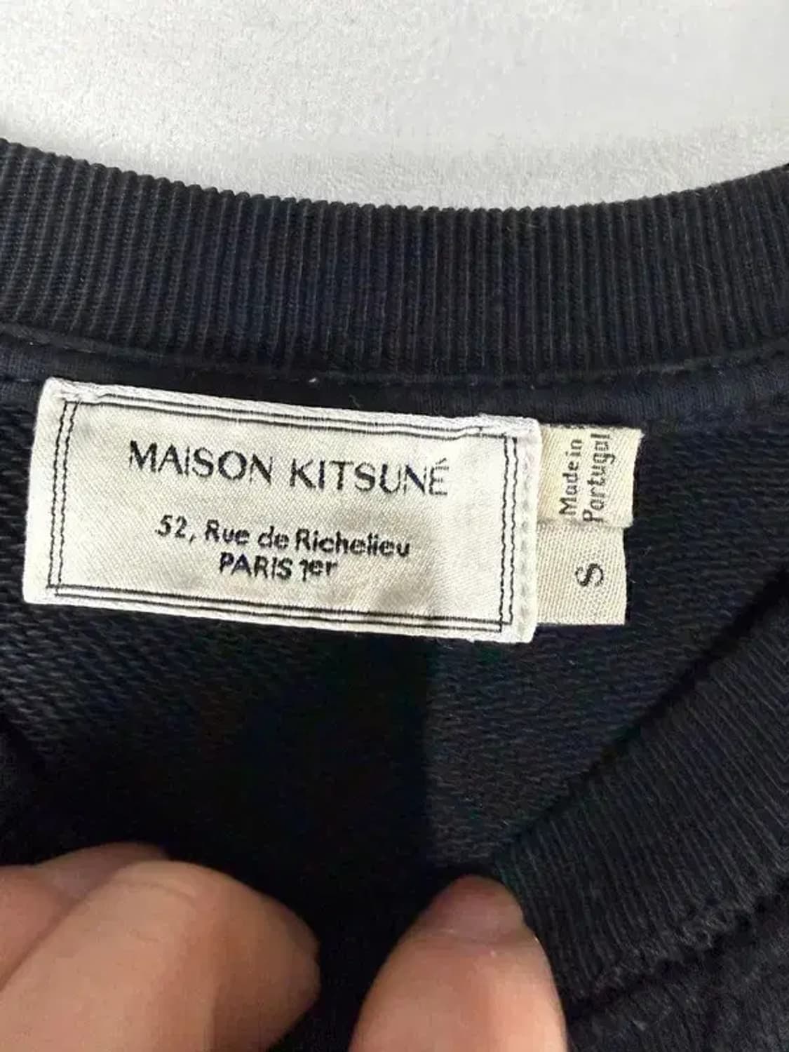 A2882 16FW 메종키츠네 맨투맨 S 상품이미지5