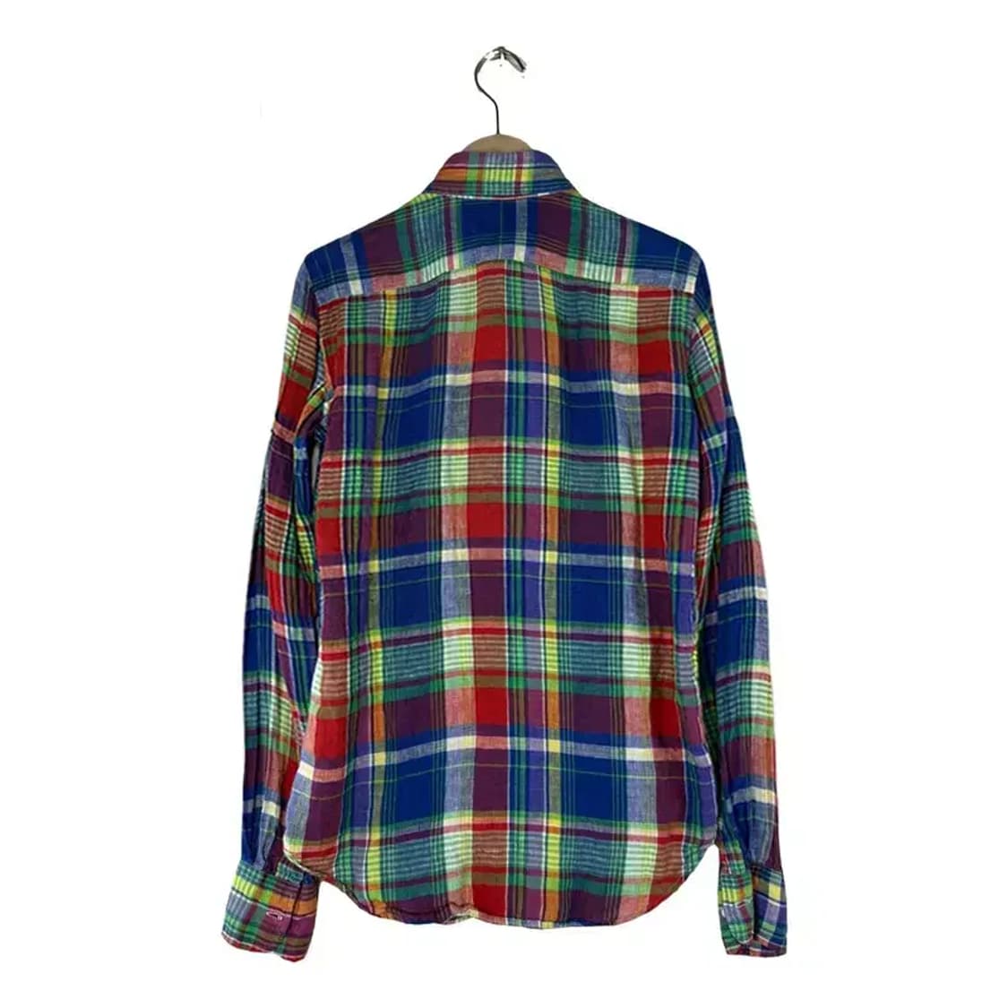 A2906 폴로 체크 셔츠 XXS 상품이미지2