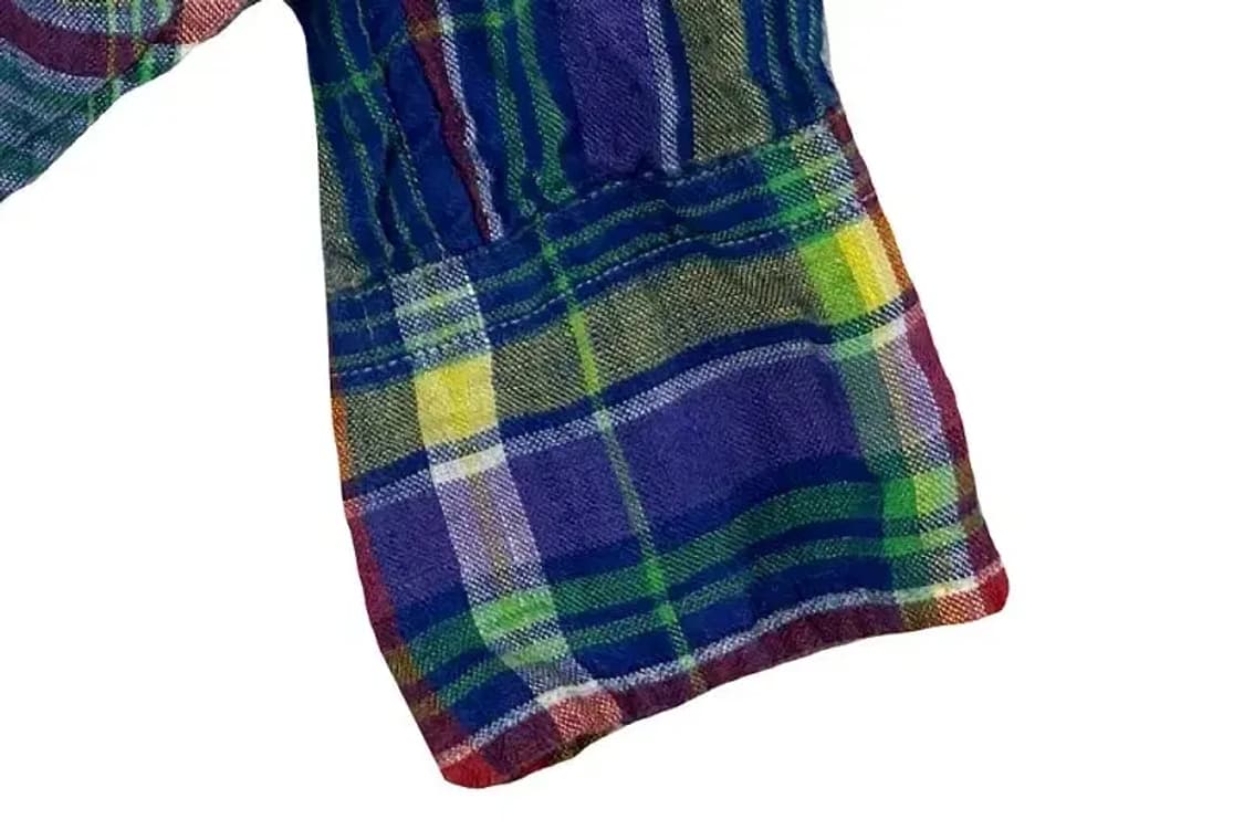 A2906 폴로 체크 셔츠 XXS 상품이미지3