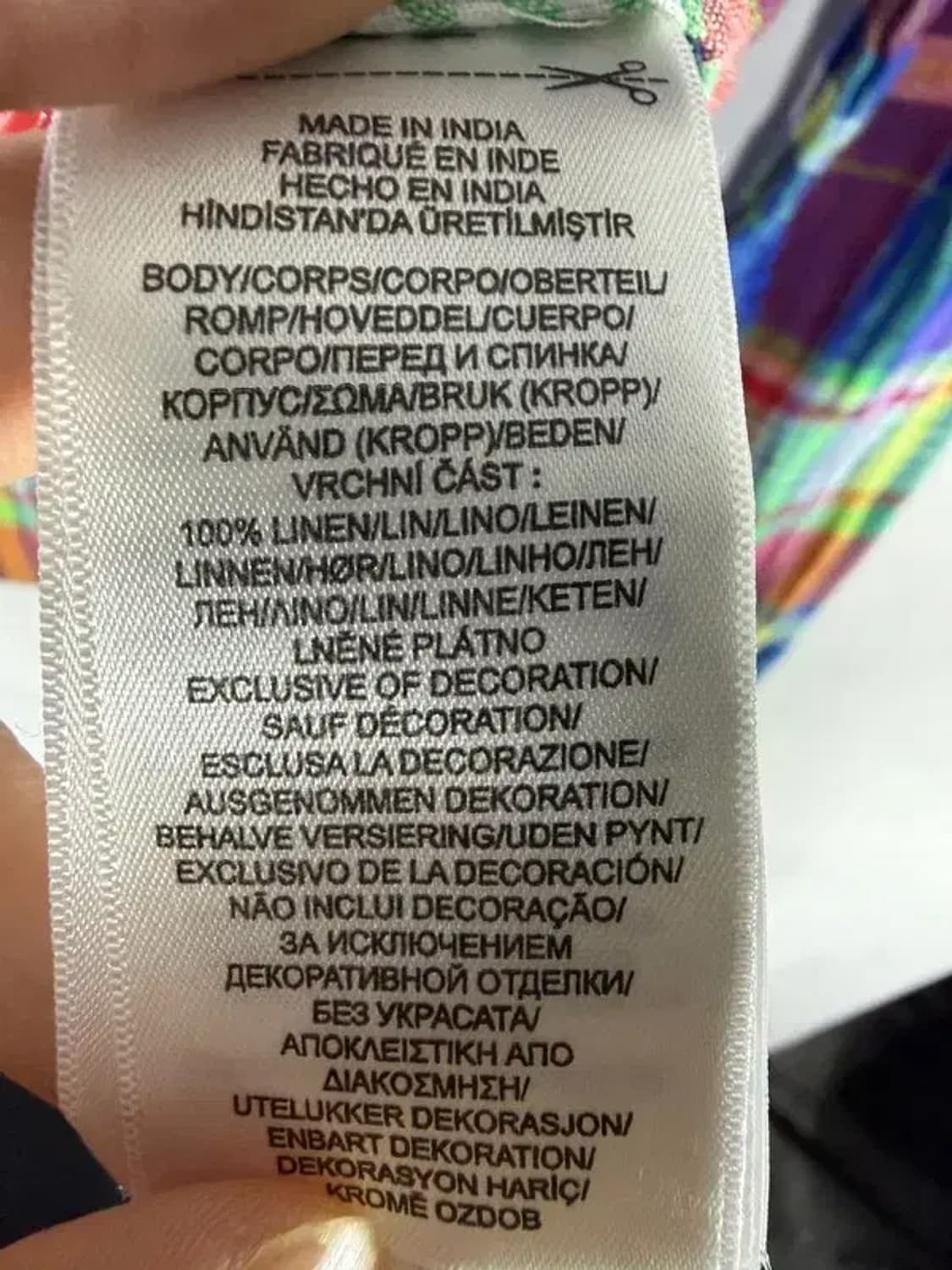 A2906 폴로 체크 셔츠 XXS 상품이미지7