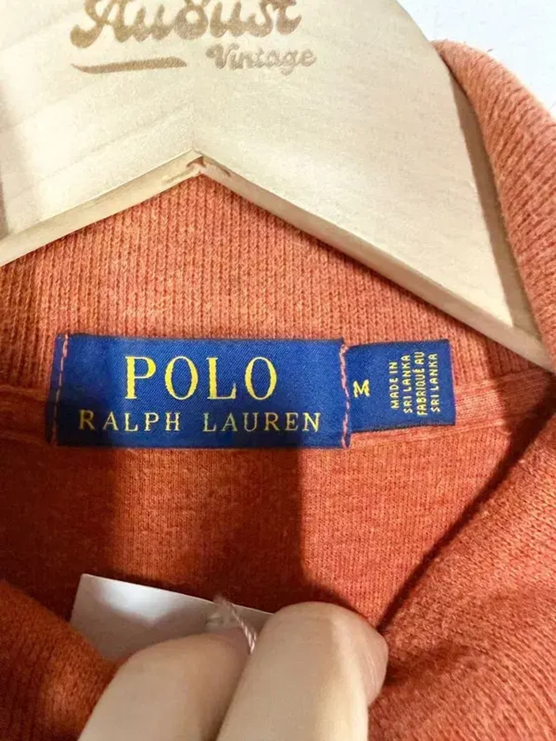 A2910 폴로 반집업 니트 M 상품이미지4