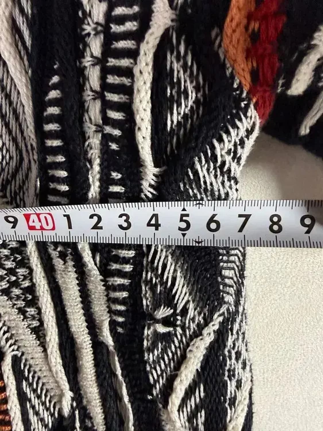 A2917 [COOGI] 쿠지 케이블 코트 S 상품이미지6