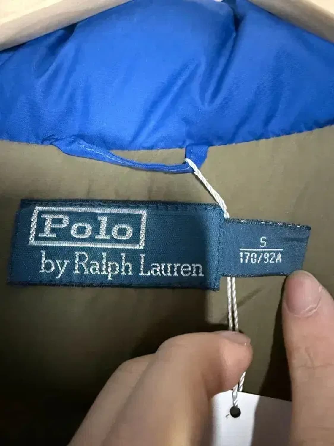 A2922 폴로 패딩 S 상품이미지5