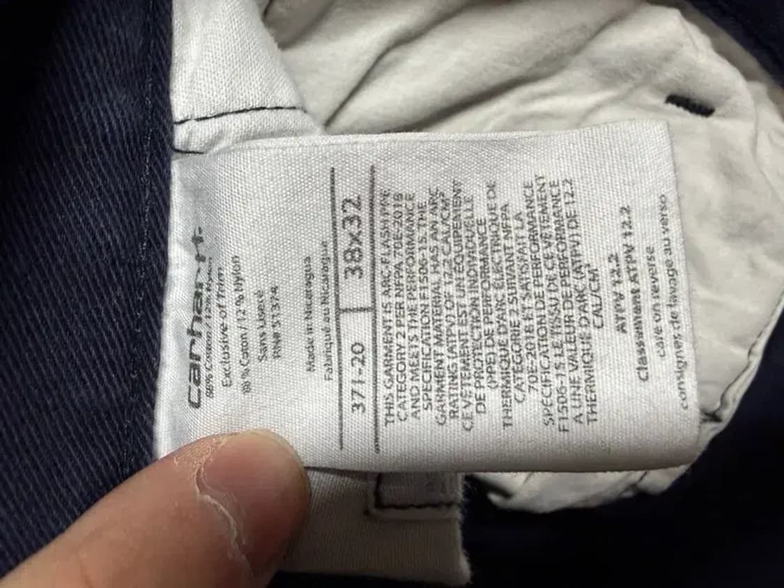 A2954 [CARHARTT] 칼하트 바지 38 상품이미지8