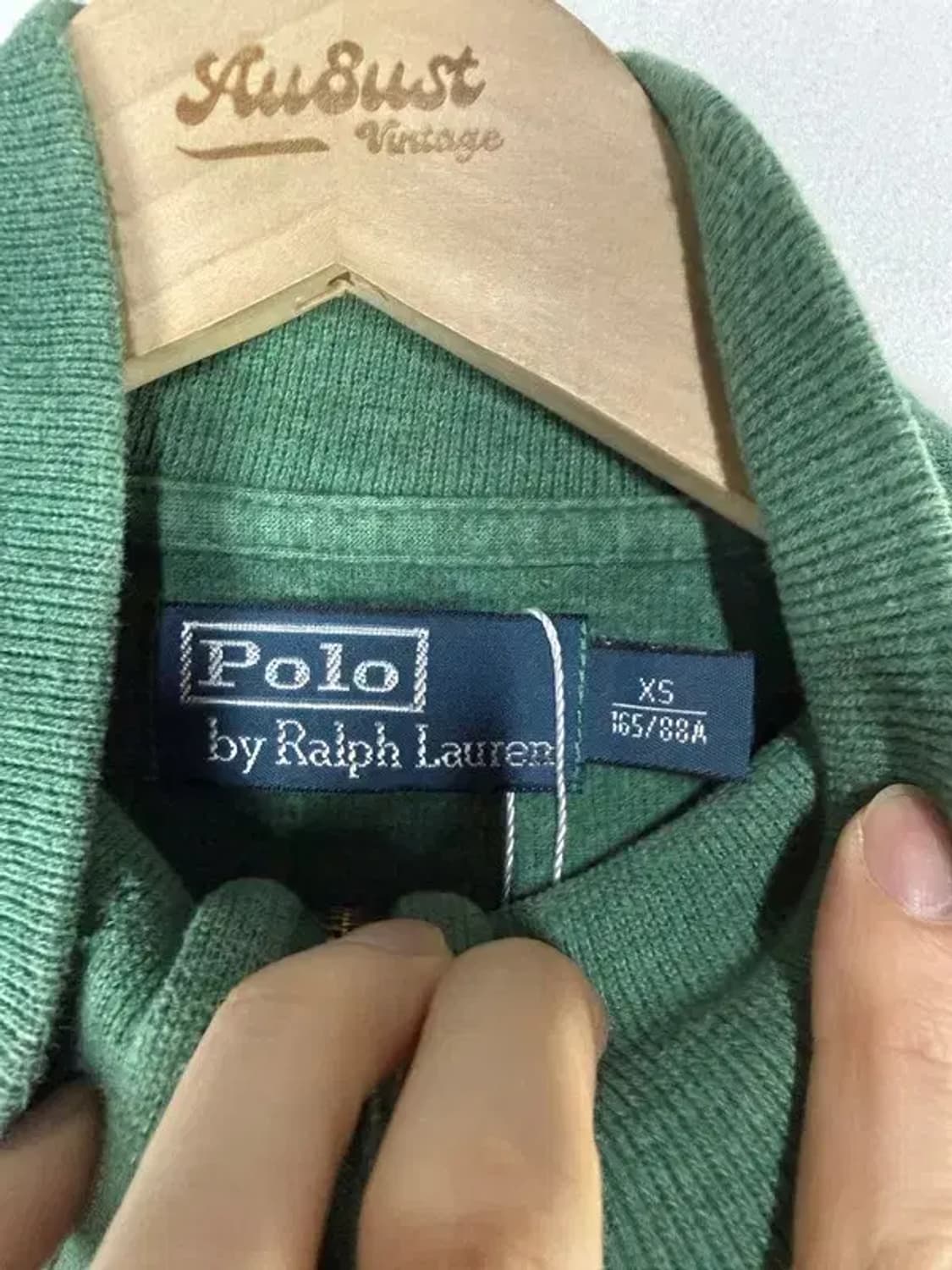 A2912 폴로 반집업 니트 XS 상품이미지5