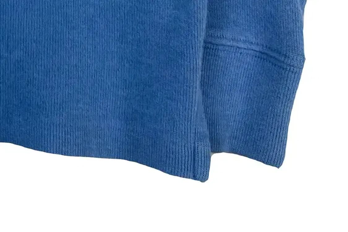 A2928 폴로 반집업 니트 S 상품이미지3