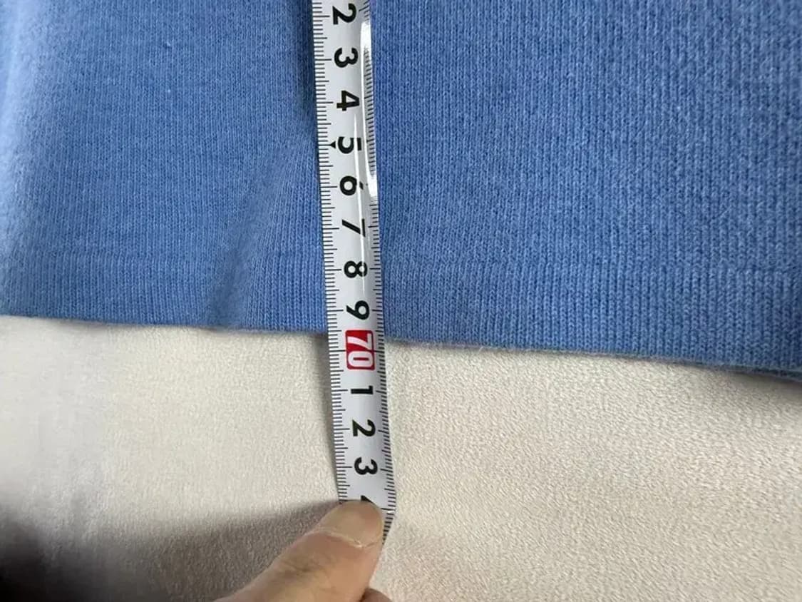 A2928 폴로 반집업 니트 S 상품이미지5