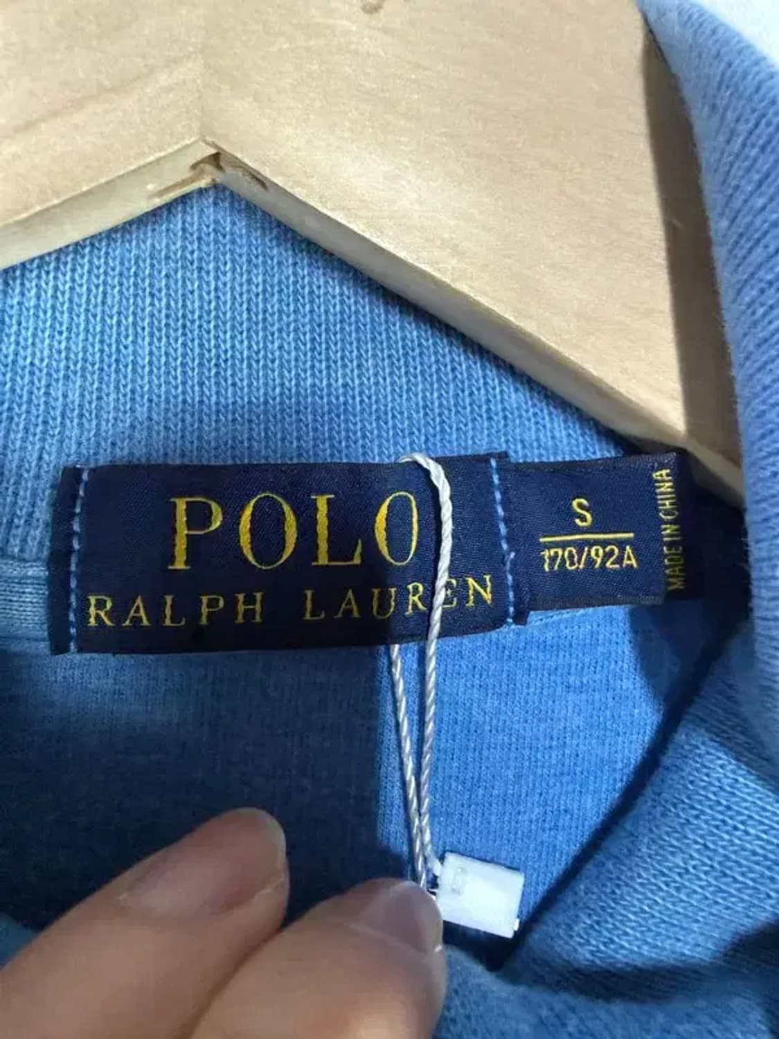 A2928 폴로 반집업 니트 S 상품이미지6