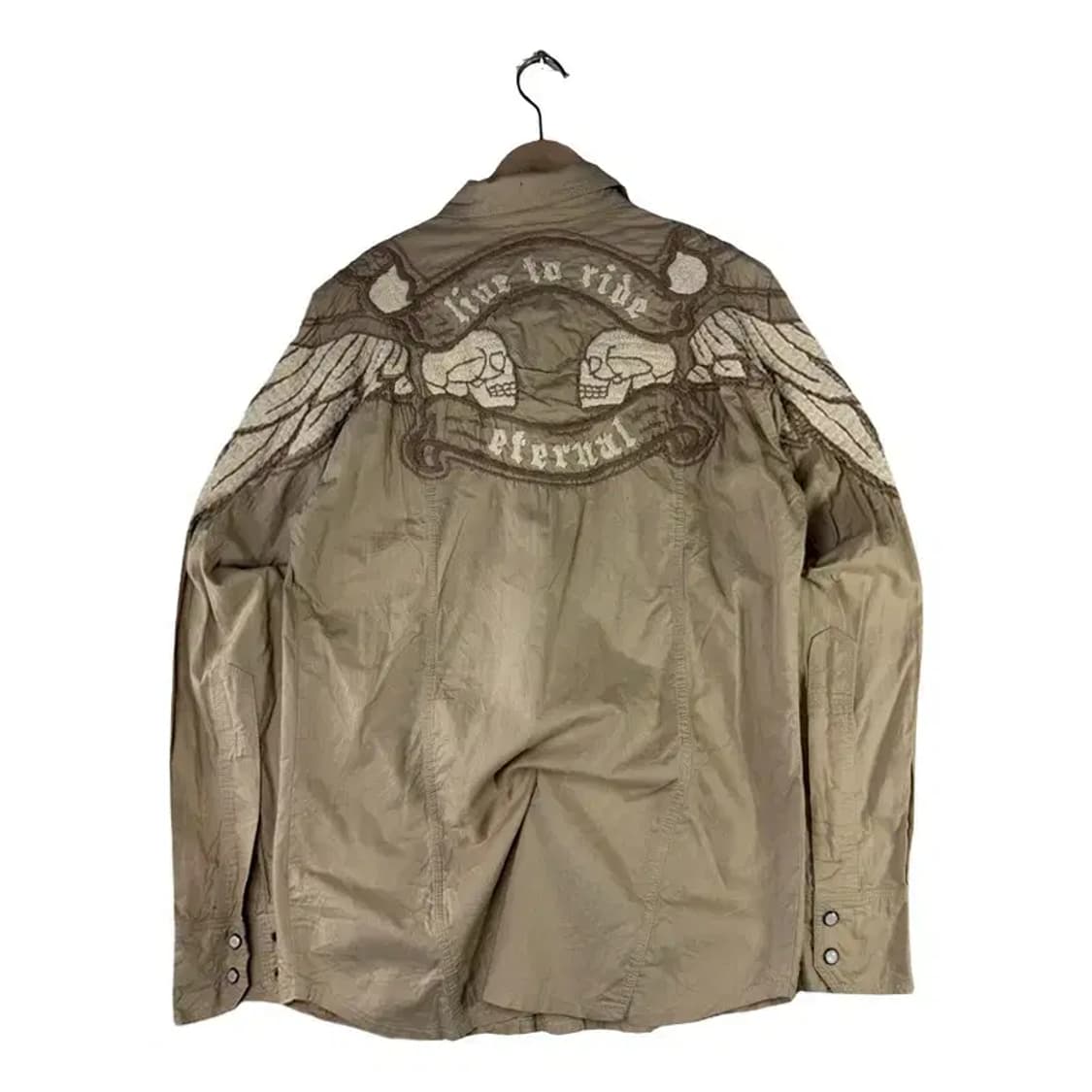 A2939 [JOYSTICK] 조이스틱 자수 셔츠 L 상품이미지1