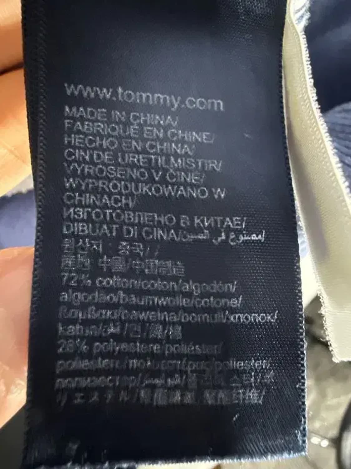 A2966 타미힐피거 맨투맨 M 상품이미지6