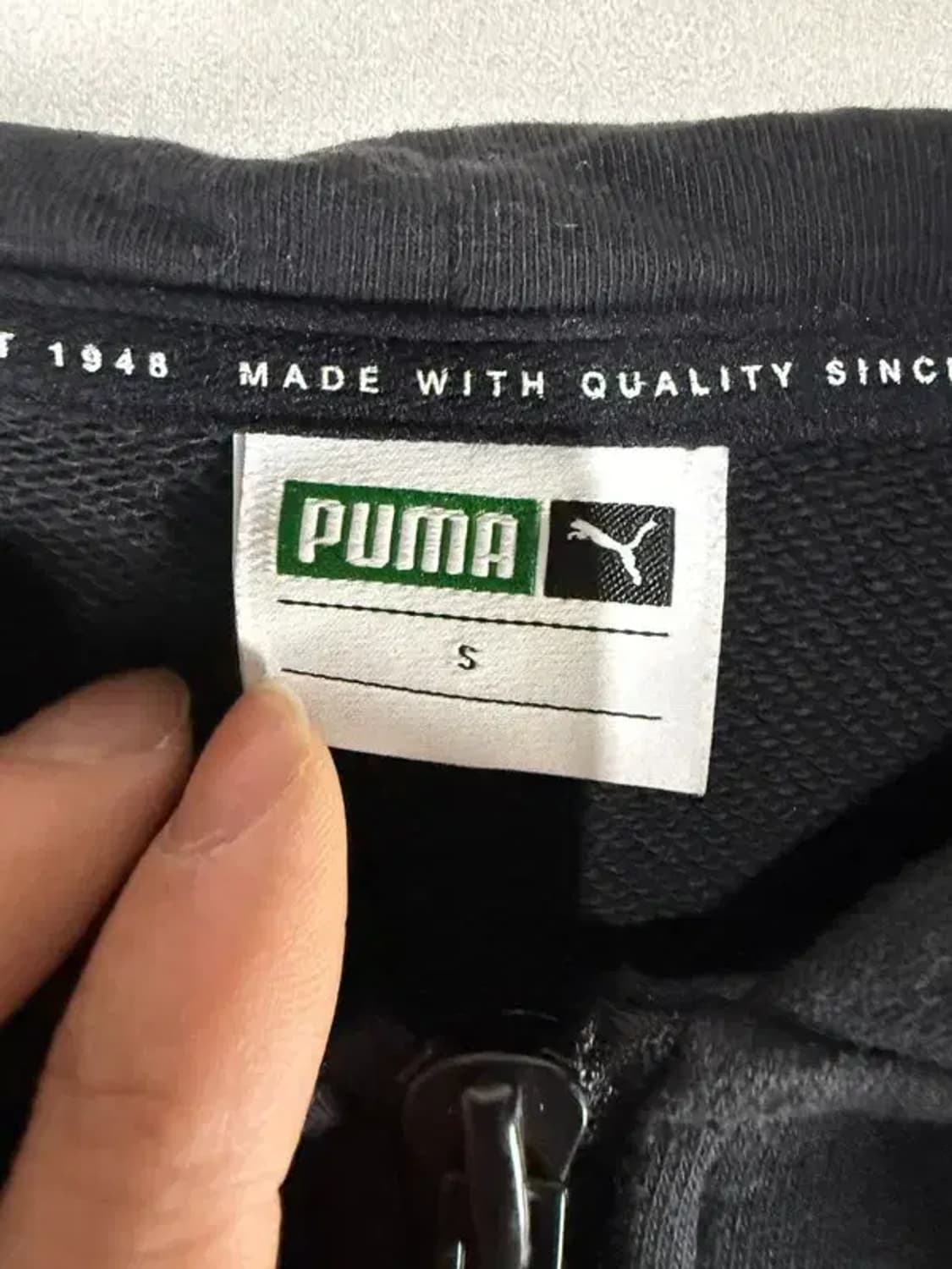 A2996 [PUMA] 퓨마 크롭 후드집업 S 상품이미지5