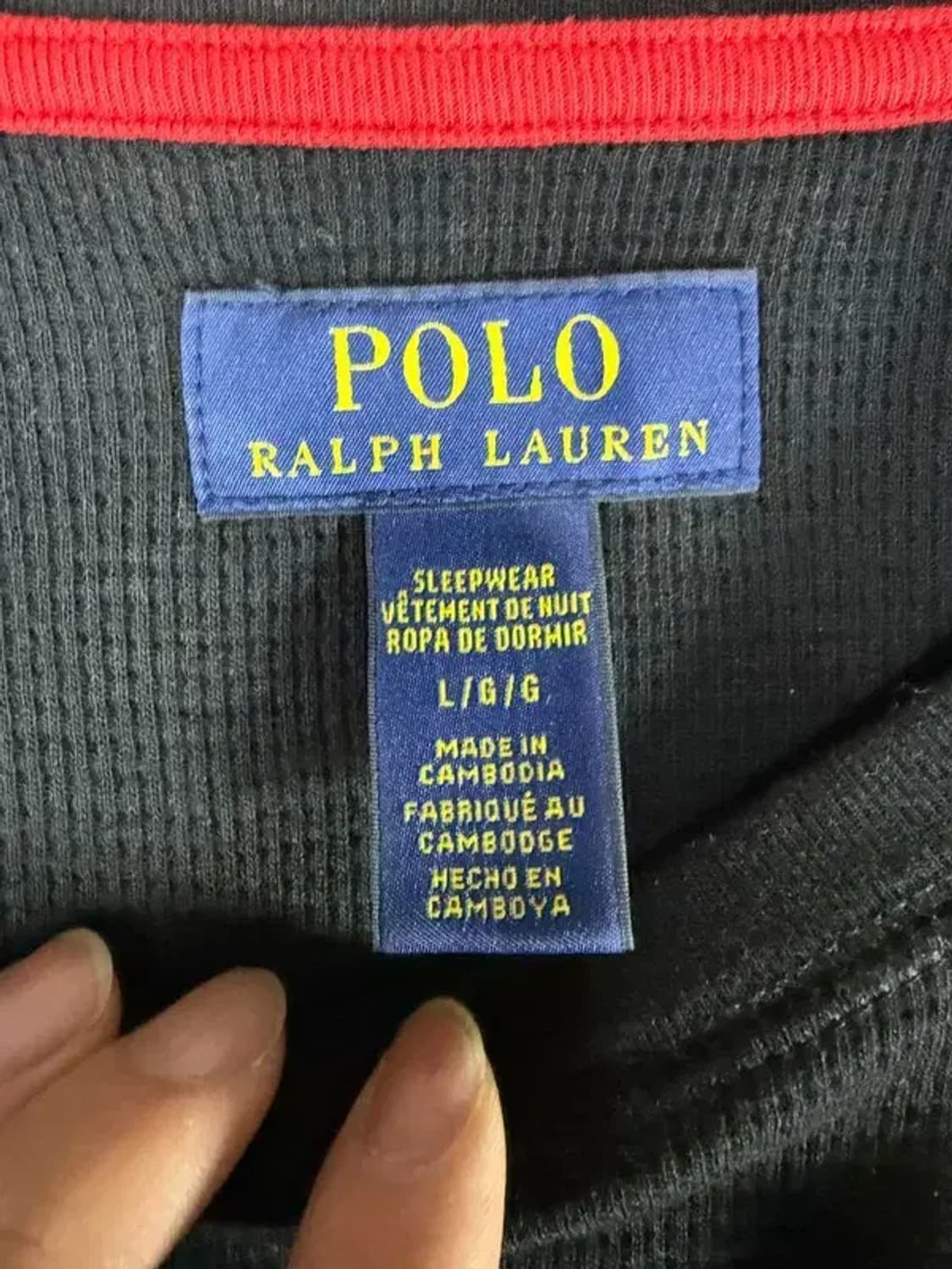 A2986 폴로 긴팔 티 L 상품이미지5