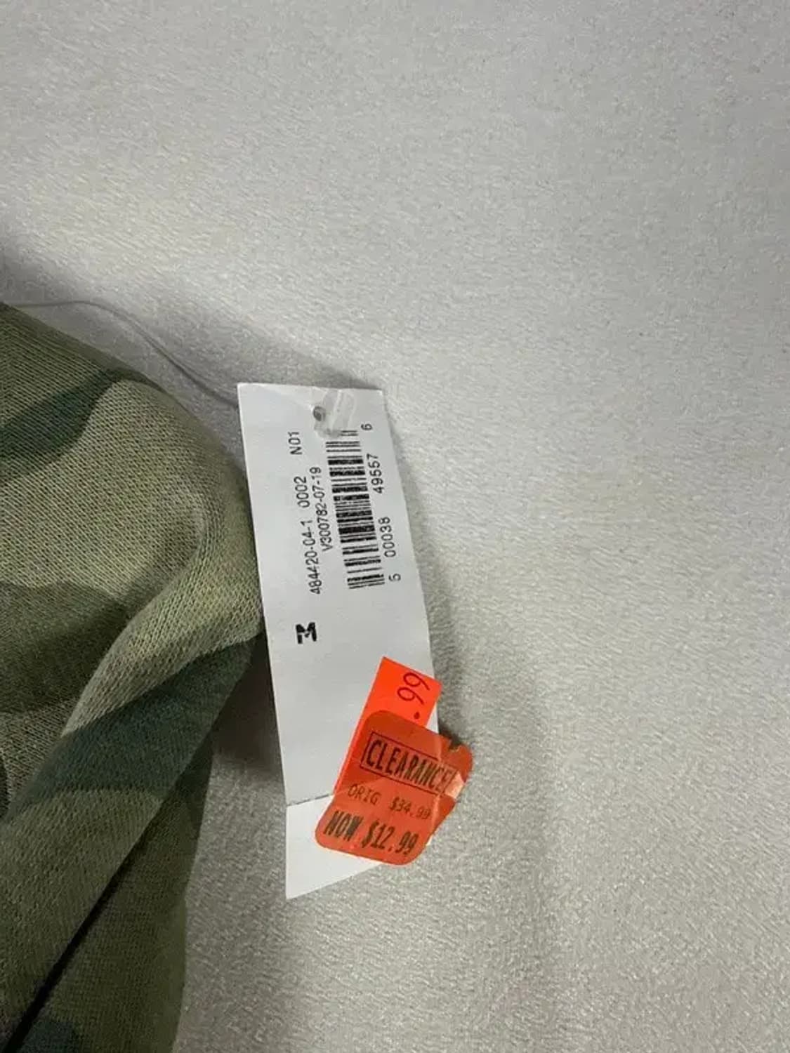 A2976 새상품 올드네이비 카모 맨투맨 M 상품이미지4