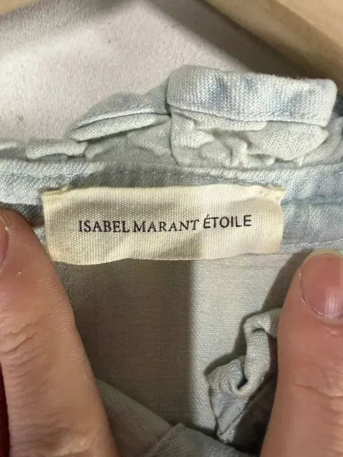 A2988 이자벨마랑 데님 블라우스 34 상품이미지7