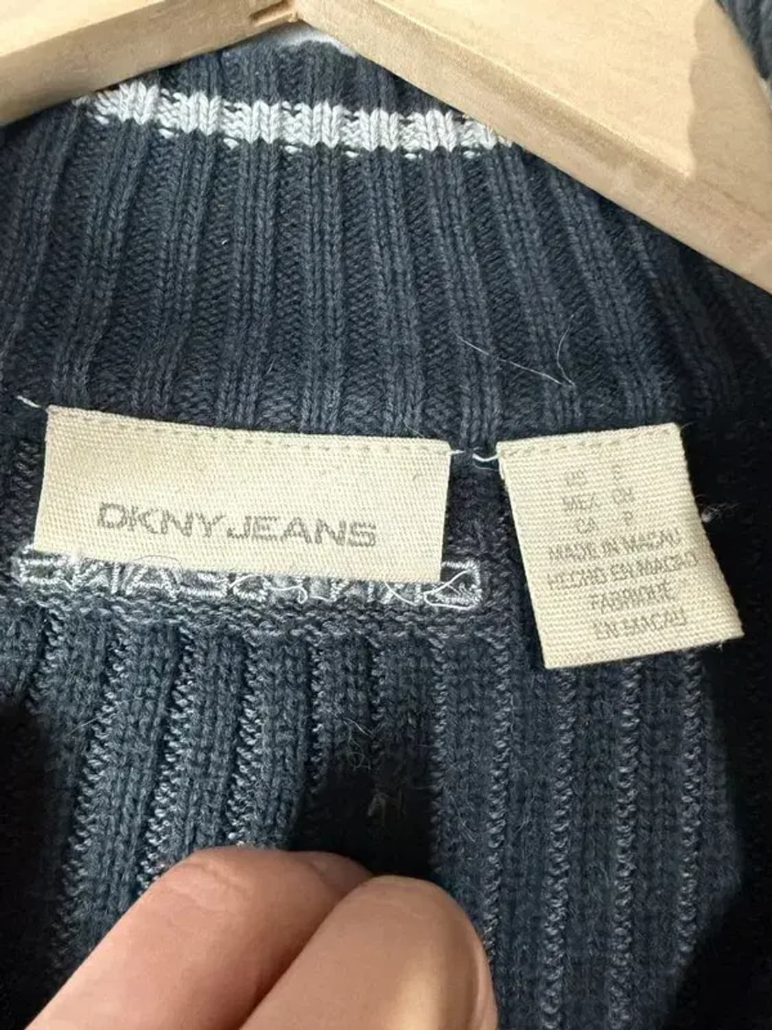 A3183 [DKNY] 디케이엔와이 니트 S 상품이미지5