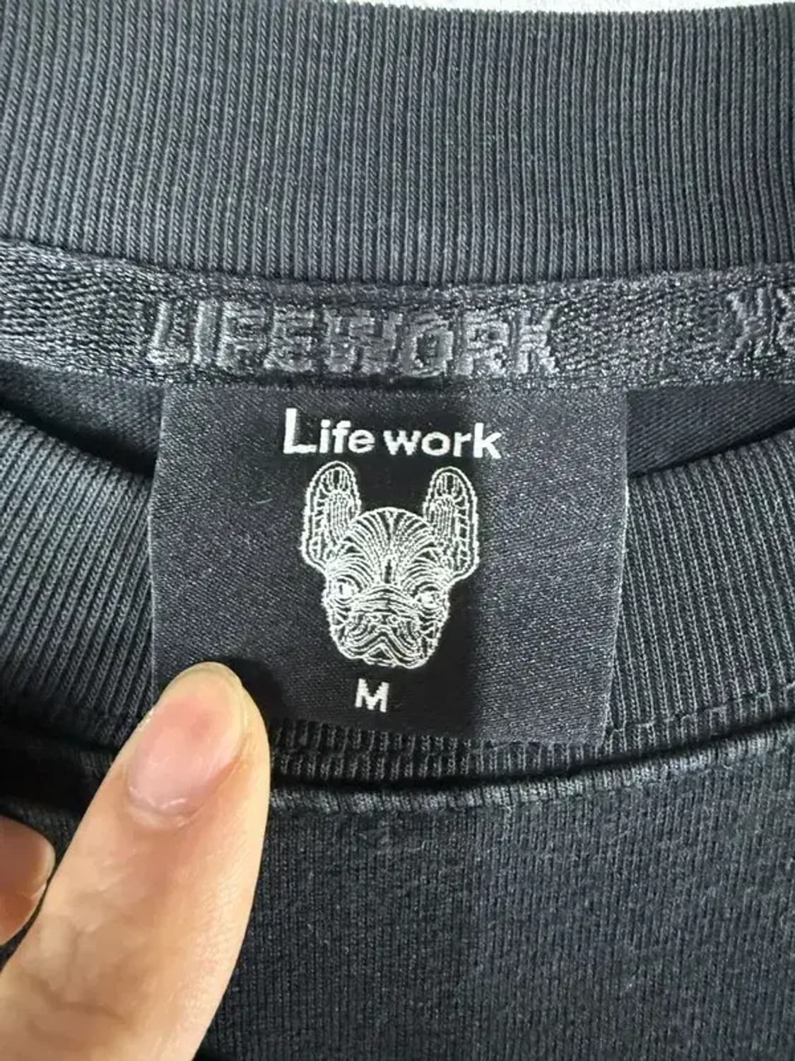 A3163 [LIFEWORK] 라이프워크 반팔 티 M 상품이미지4