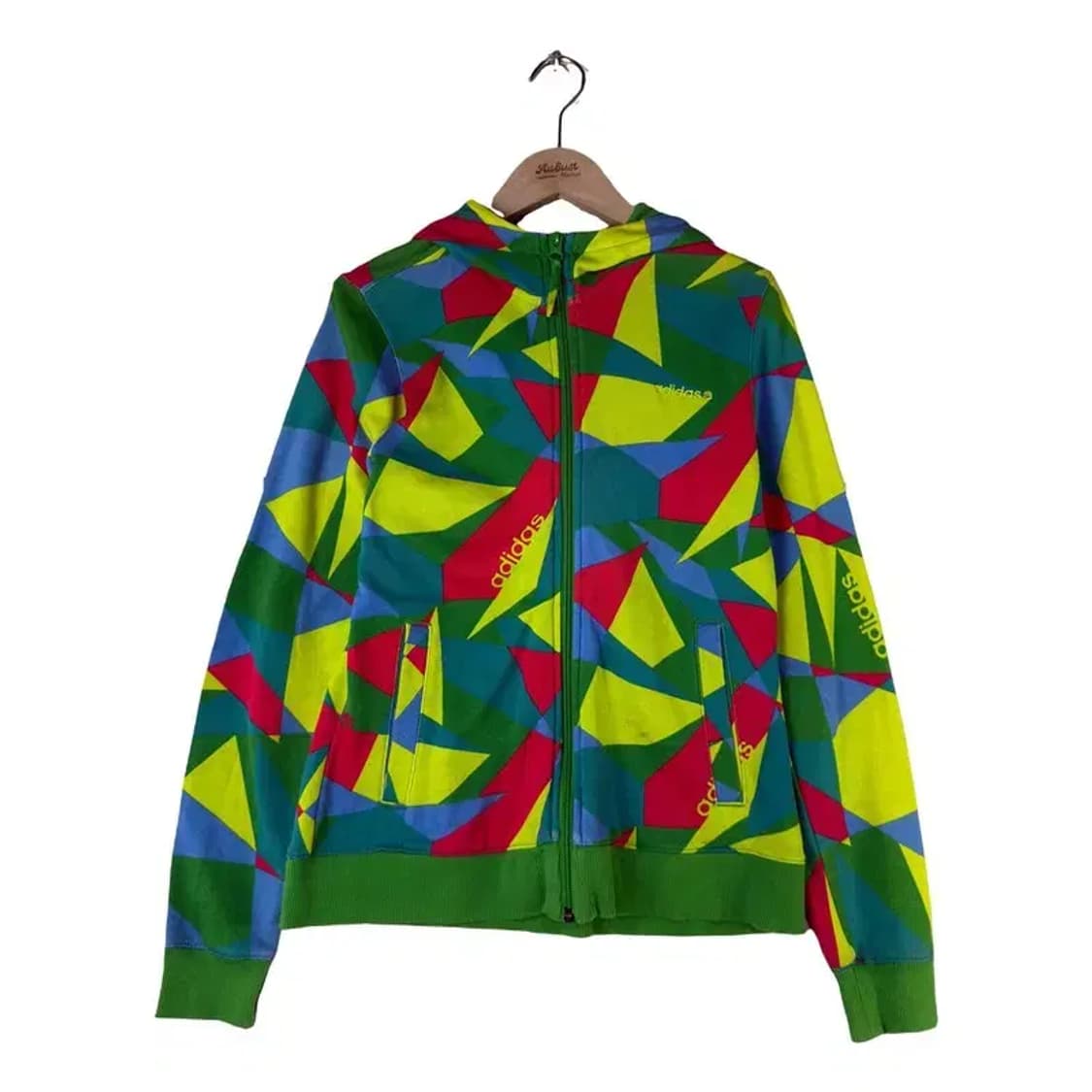 A3160 [ADIDAS] 아디다스 후드 집업 90 상품이미지1