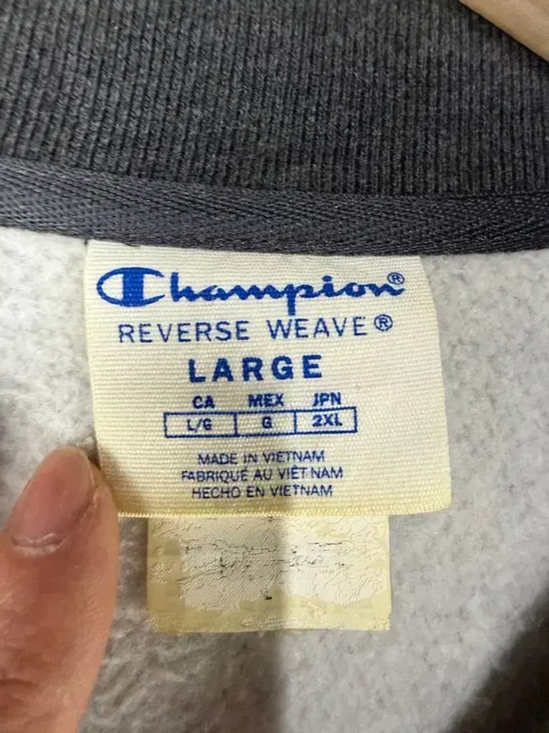 A3184 [CHAMPION] 챔피온 야구잠바 LARGE 상품이미지6