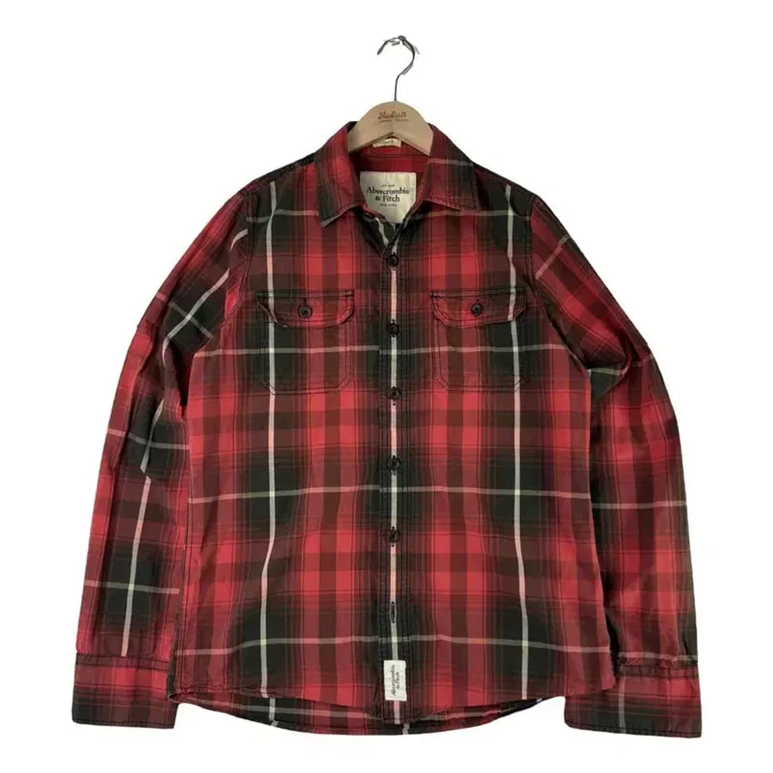 A3110 아베크롬비 체크 셔츠 L 상품이미지1