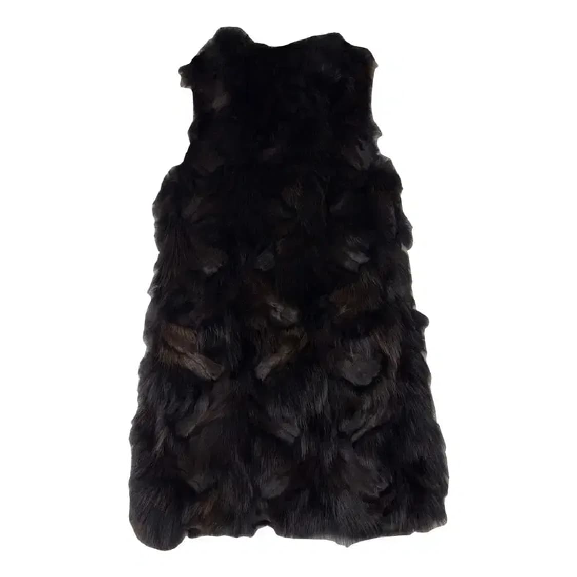 A3128 [SWEET SOUP] 여우털 모피 조끼 상품이미지2