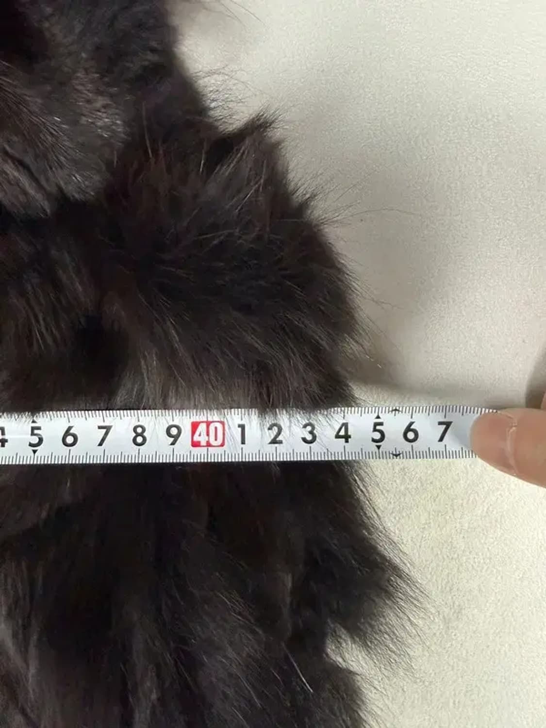 A3128 [SWEET SOUP] 여우털 모피 조끼 상품이미지5