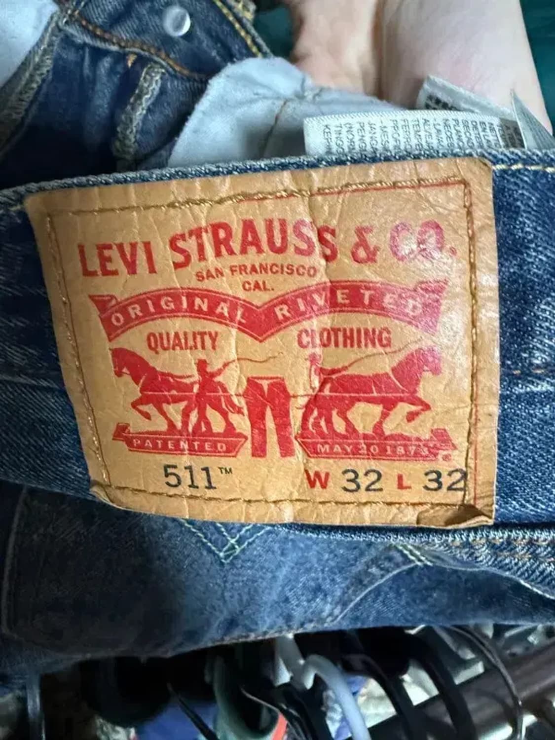 A3147 [LEVI'S] 511 리바이스 청바지 32 상품이미지8