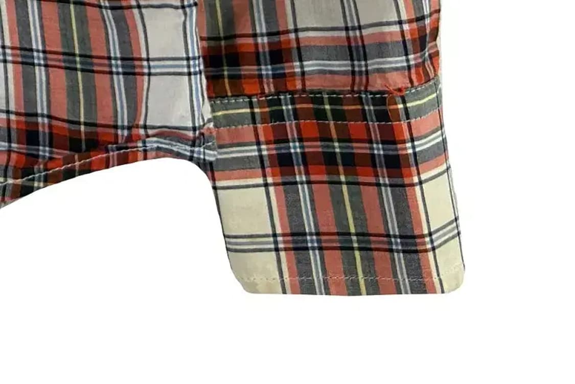 A3132 티니위니 체크 셔츠 XL 상품이미지3