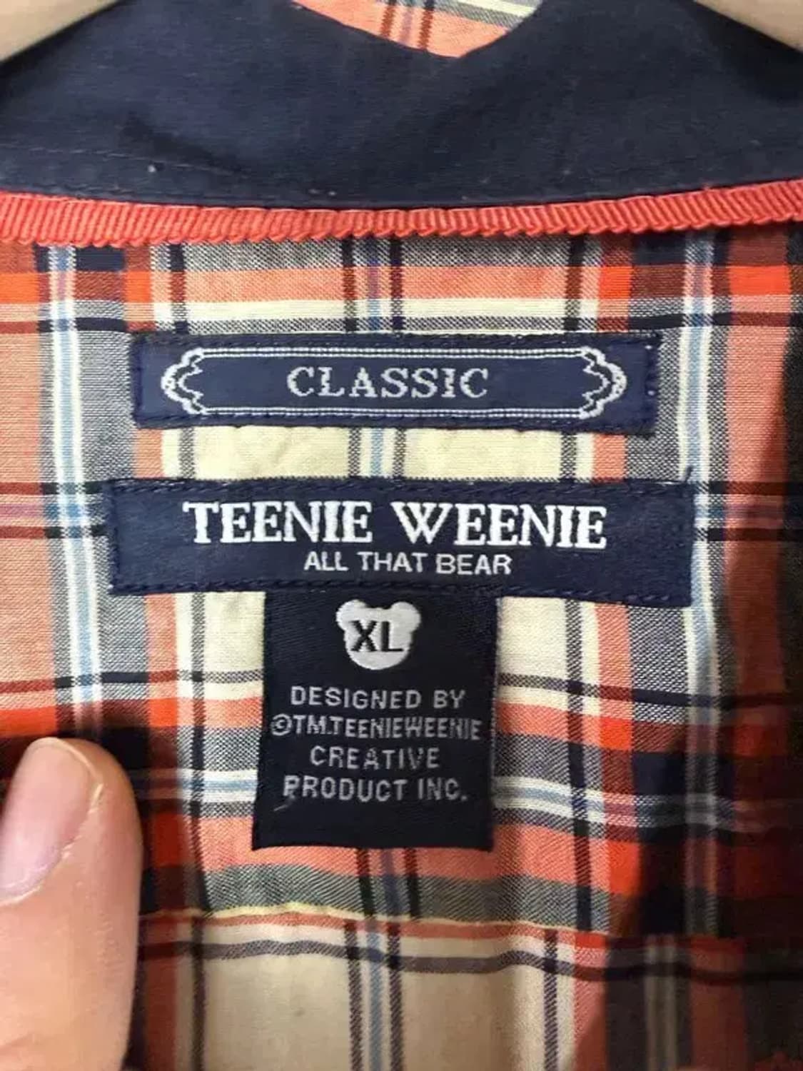 A3132 티니위니 체크 셔츠 XL 상품이미지7