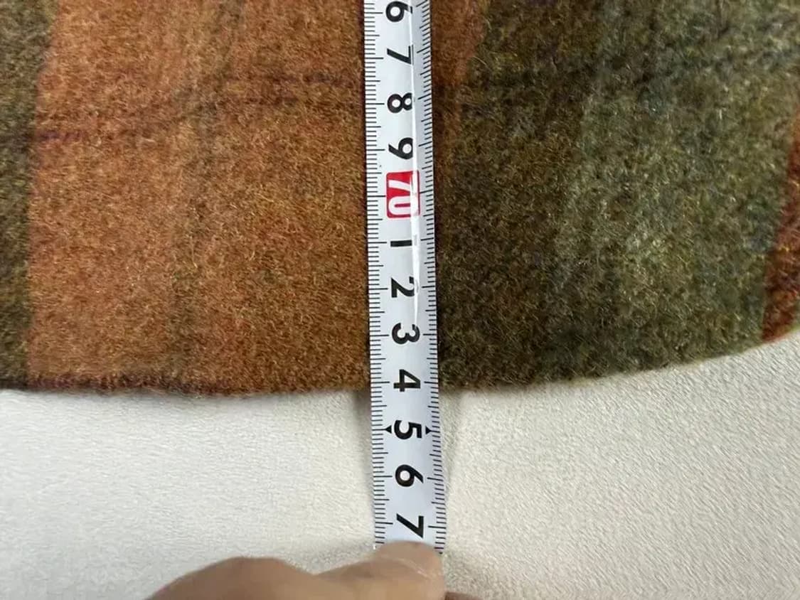 A3120 폴로 울 체크 자켓 L 상품이미지6