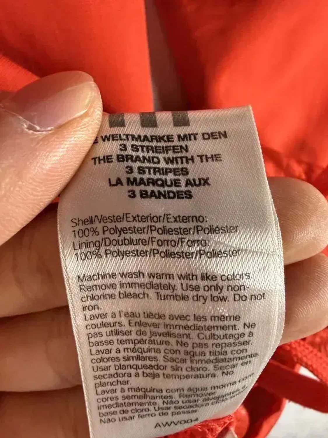 A3136 [ADIDAS] 아디다스 바람막이 S 상품이미지9