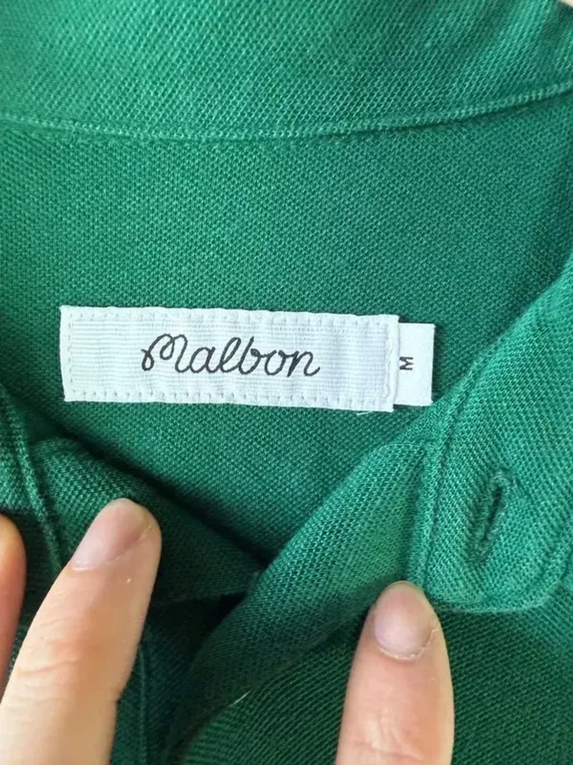 A3060 [MALBON] 말본 반팔 카라티 M 상품이미지4