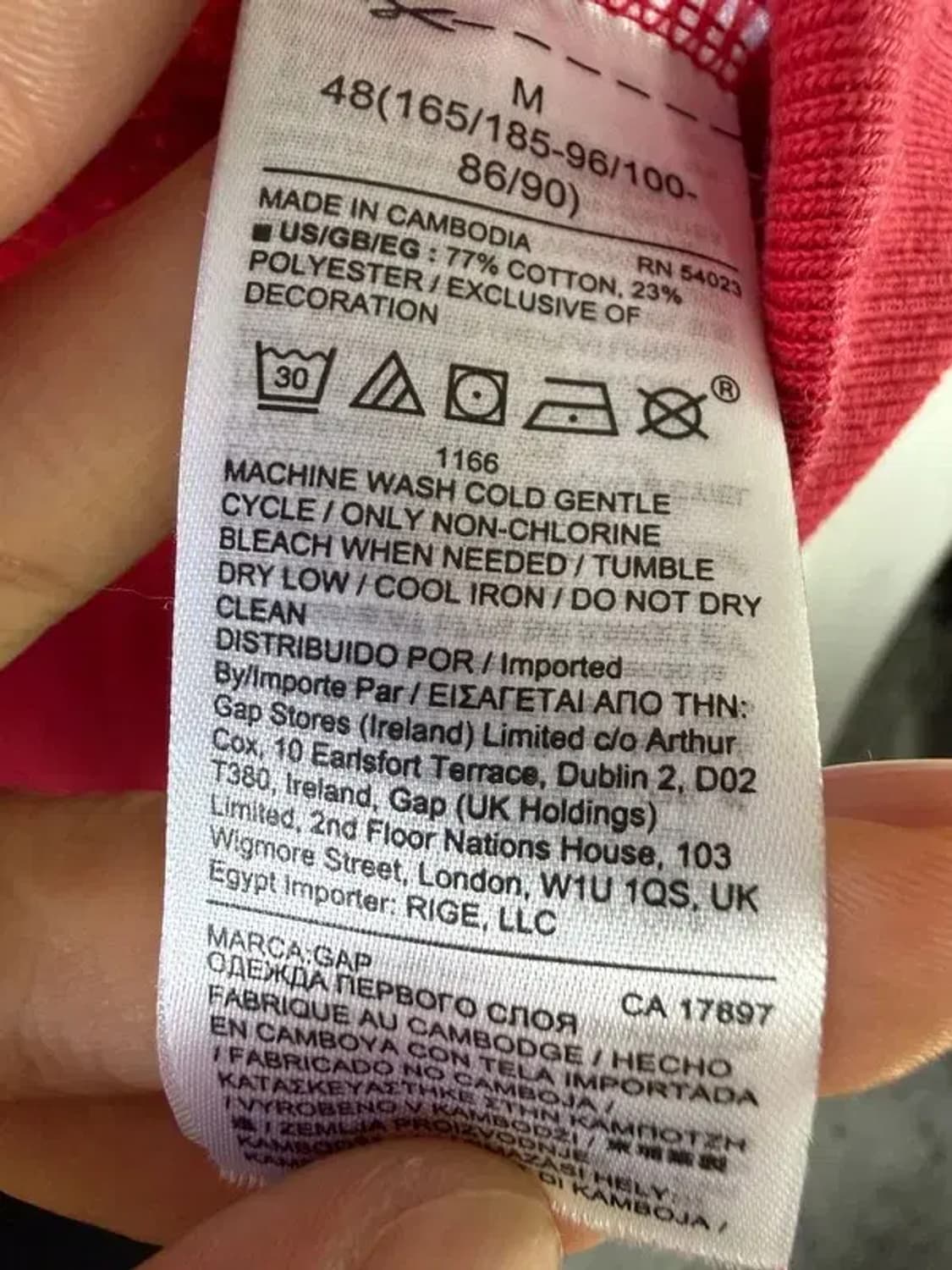 A3069 [GAP] 갭 후드티 M 상품이미지7