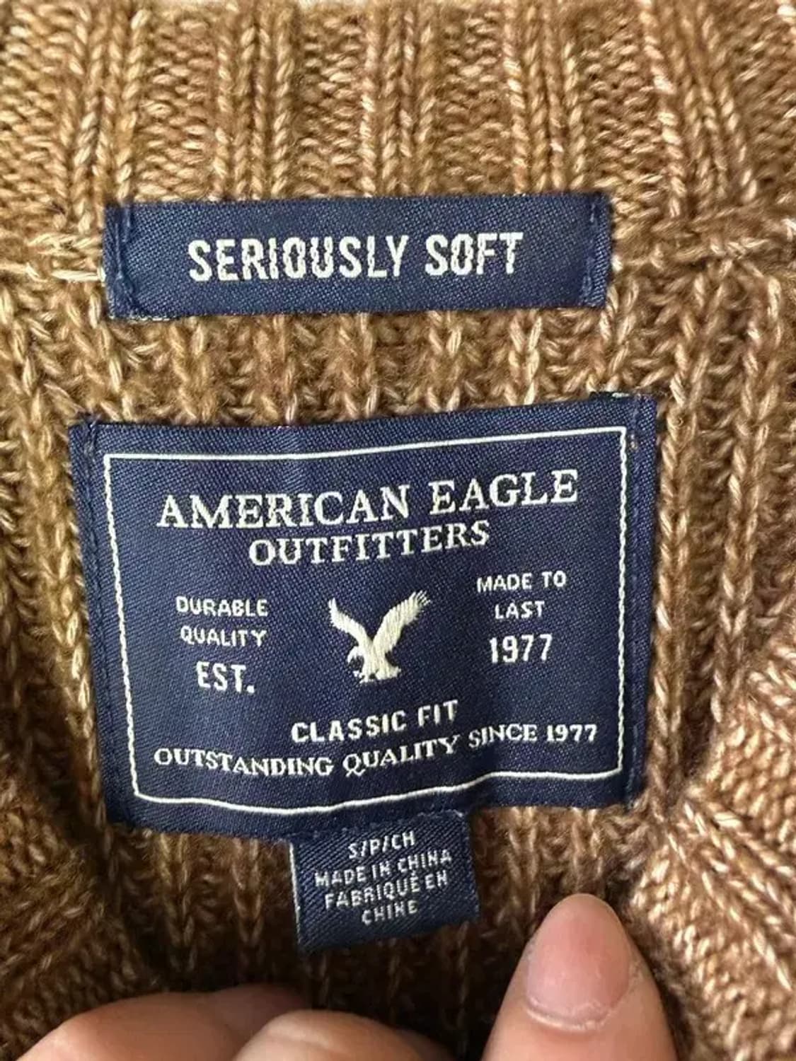 A3070 아메리칸이글 니트 S 상품이미지5